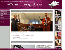 Tablet Screenshot of klassik-im-krafft-areal.de